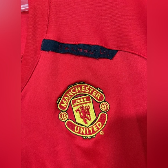 Nike 2007-09 Manchester United Long Sleeve Jersey Men's Size XL Red Shirt - Picture 4 of 9